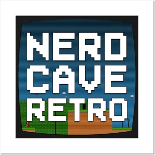 Nerd Cave Retro "Album Cover" Design Posters and Art
